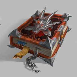 Dragon book concept art