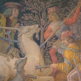 БЕЗУМНАЯ ОХОТА (фрагмент картины)