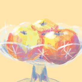 Яблоки на солнце