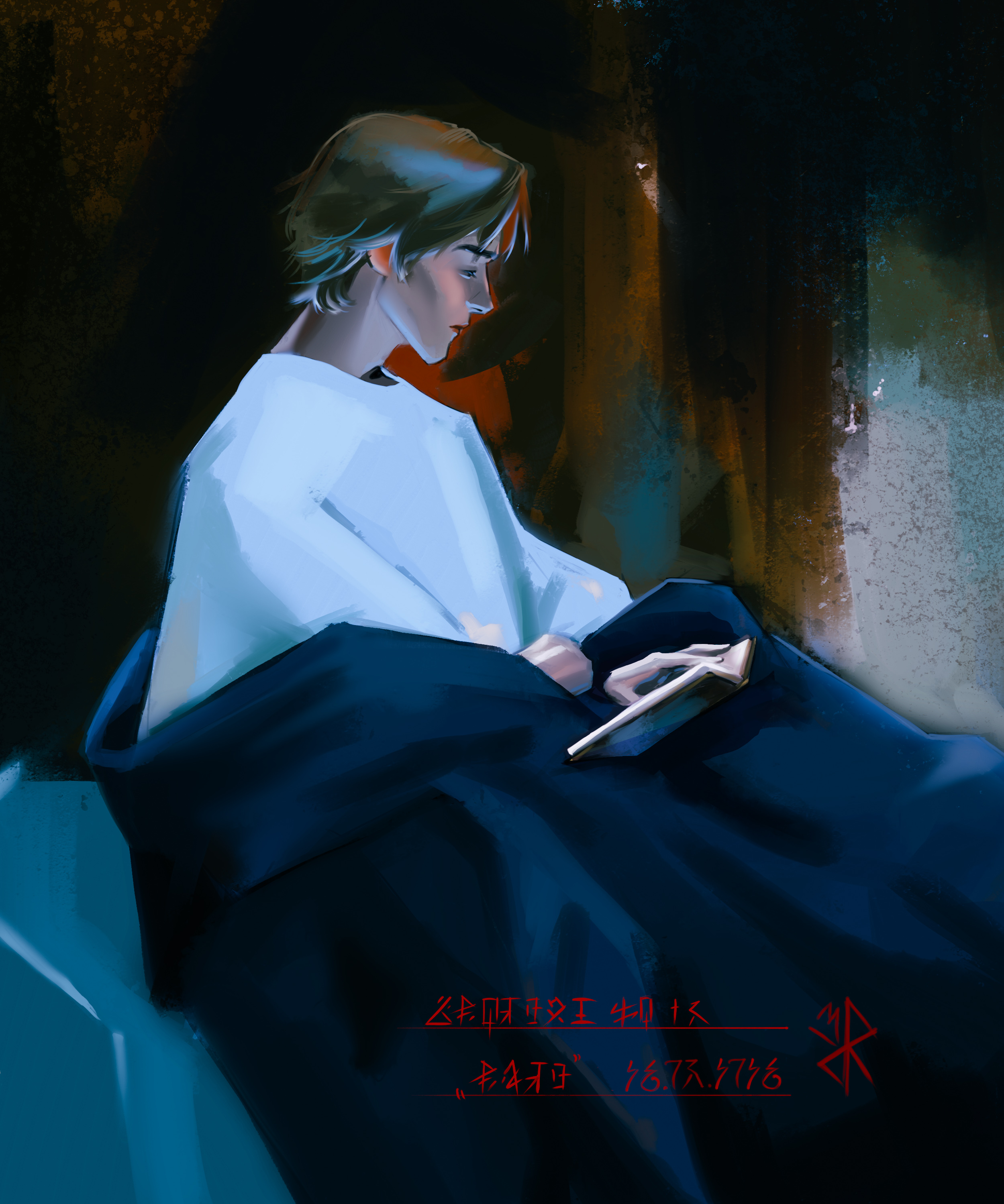 Иллюстрация к фанфику по сериалу Arcane