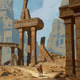 Ruins in the desert