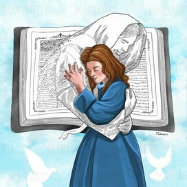 Иллюстрация к Ев. от Иоанна "Пребудьте во Мне, и Я в вас."