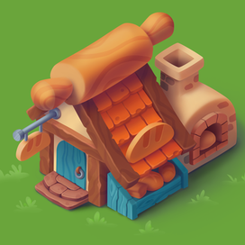 Изометрия для казуальных игр