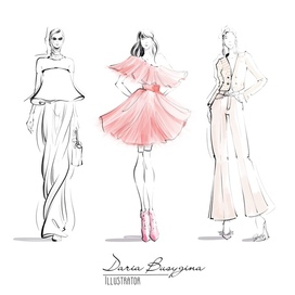Модные зарисовки | Fashion 