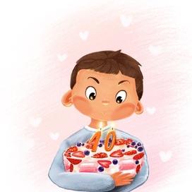 Открытка в день рождения 