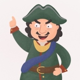 Пётр I для анимационного проекта