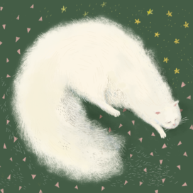 Пушистый кот 