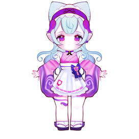 чиби-арт / юмэмидзуки мидзуки / геншин импакт ! 