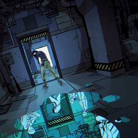 Работа в зин по Katana Zero