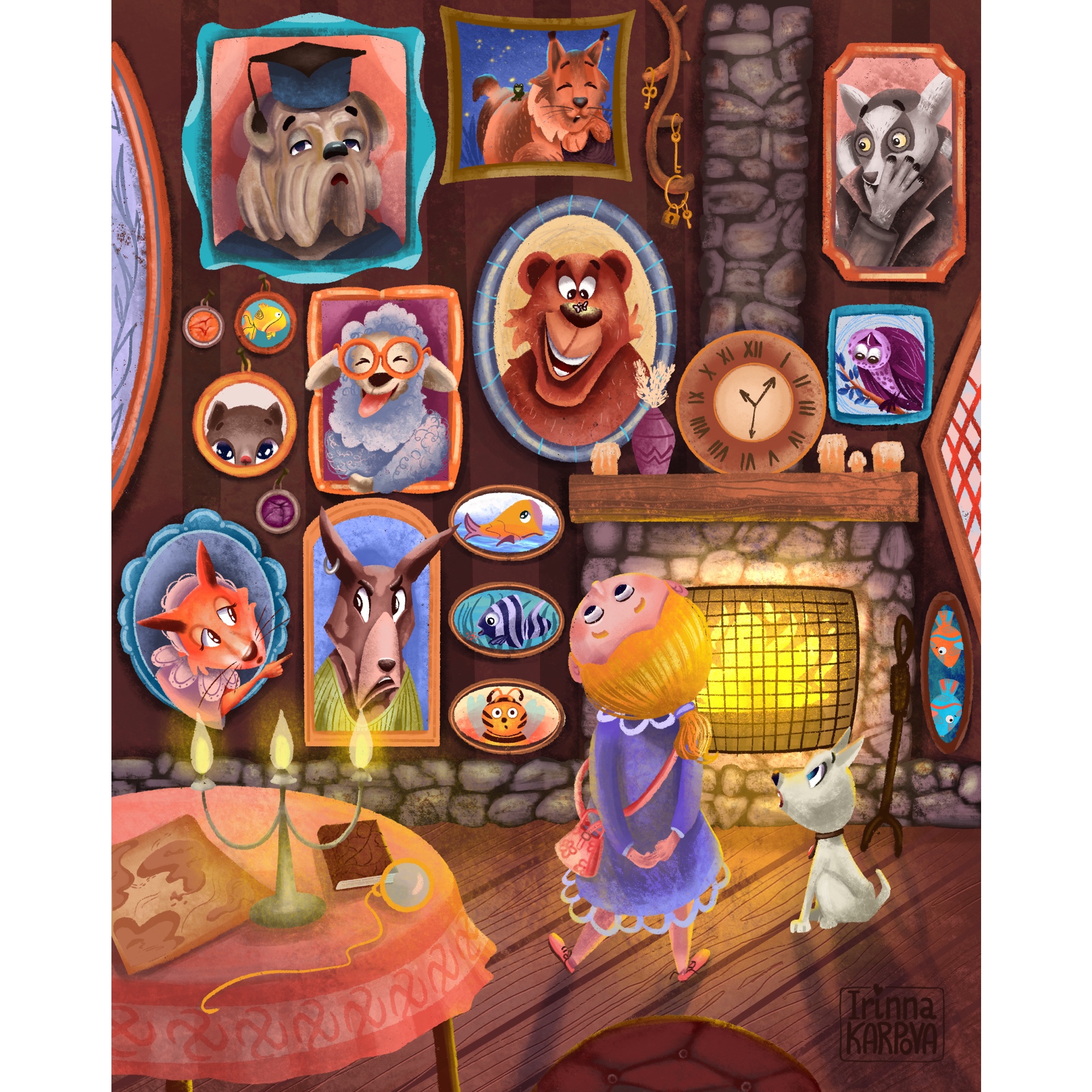 Портретная стена