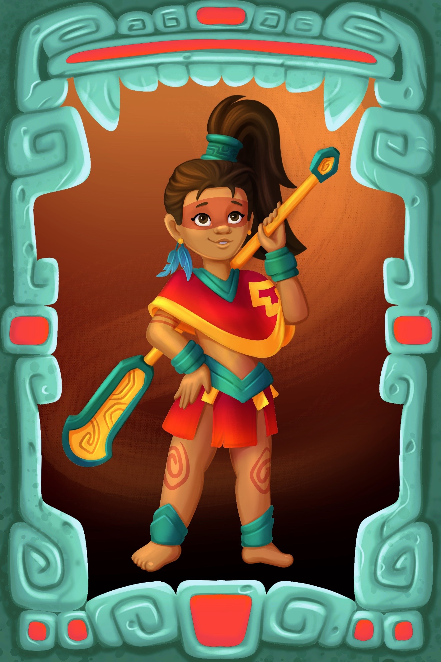 Девушка-воин