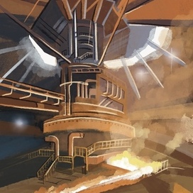 Иллюстрация к детской книге про металлургию