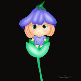 Девочка-цветочек