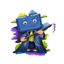 Персонаж графический планшет 