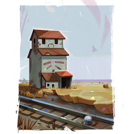 The landscapes I created this summer.