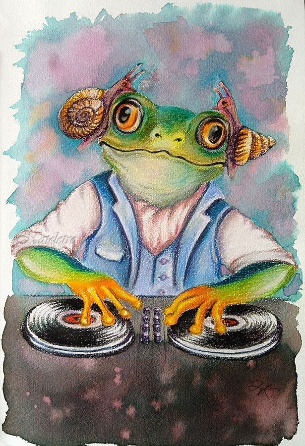 Лягушонок-Диджей 🐸