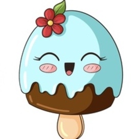 Иллюстрация «Кавайные десерты»