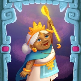 Старушка-повар