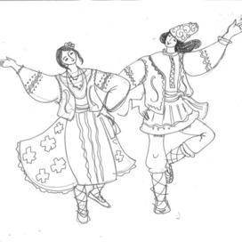 Эскиз к журналу