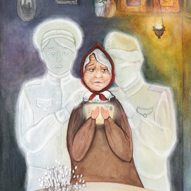 Иллюстрация к конкурсу, посвященному юбилею Дня Победы