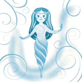 Персонаж сосулька для книги