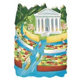 Книжная иллюстрация Атлантида