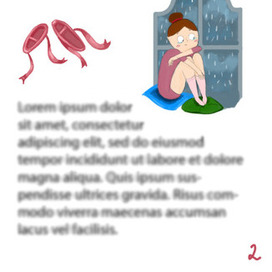 Разворот детской книги