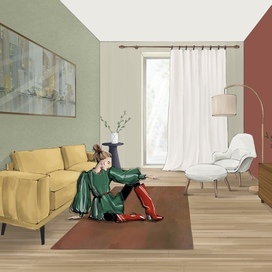 Интерьерная зарисока