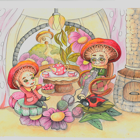 В гостях у бабушки