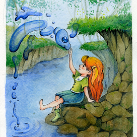 Встреча с водяным духом