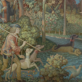 В ПОИСКАХ ЕДИНОРОГА (фрагмент картины)