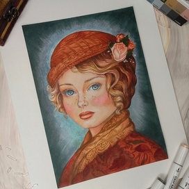 Ретро портрет