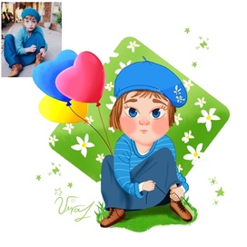 Девочка с водушными шар