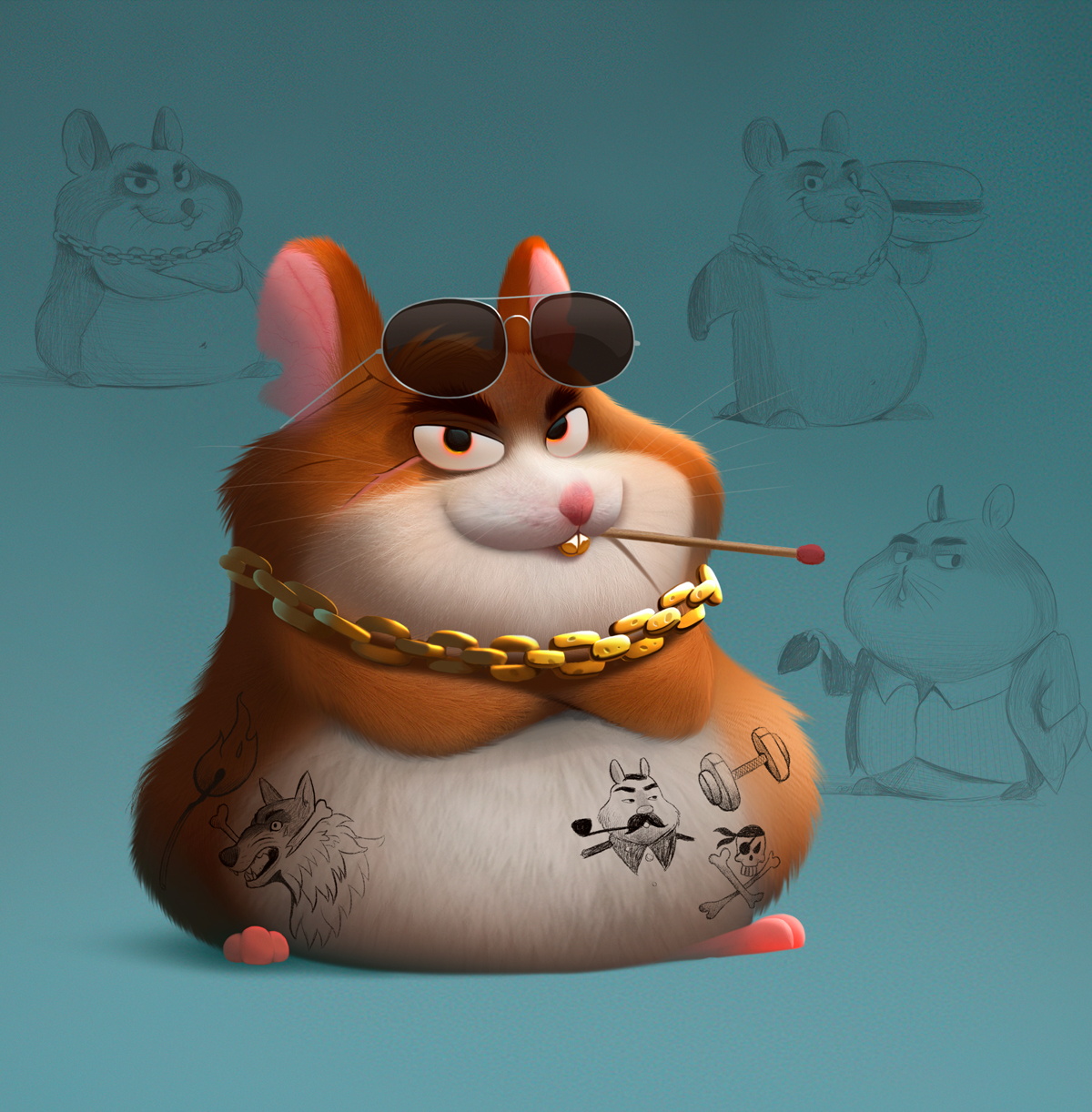 Хомячок Тони