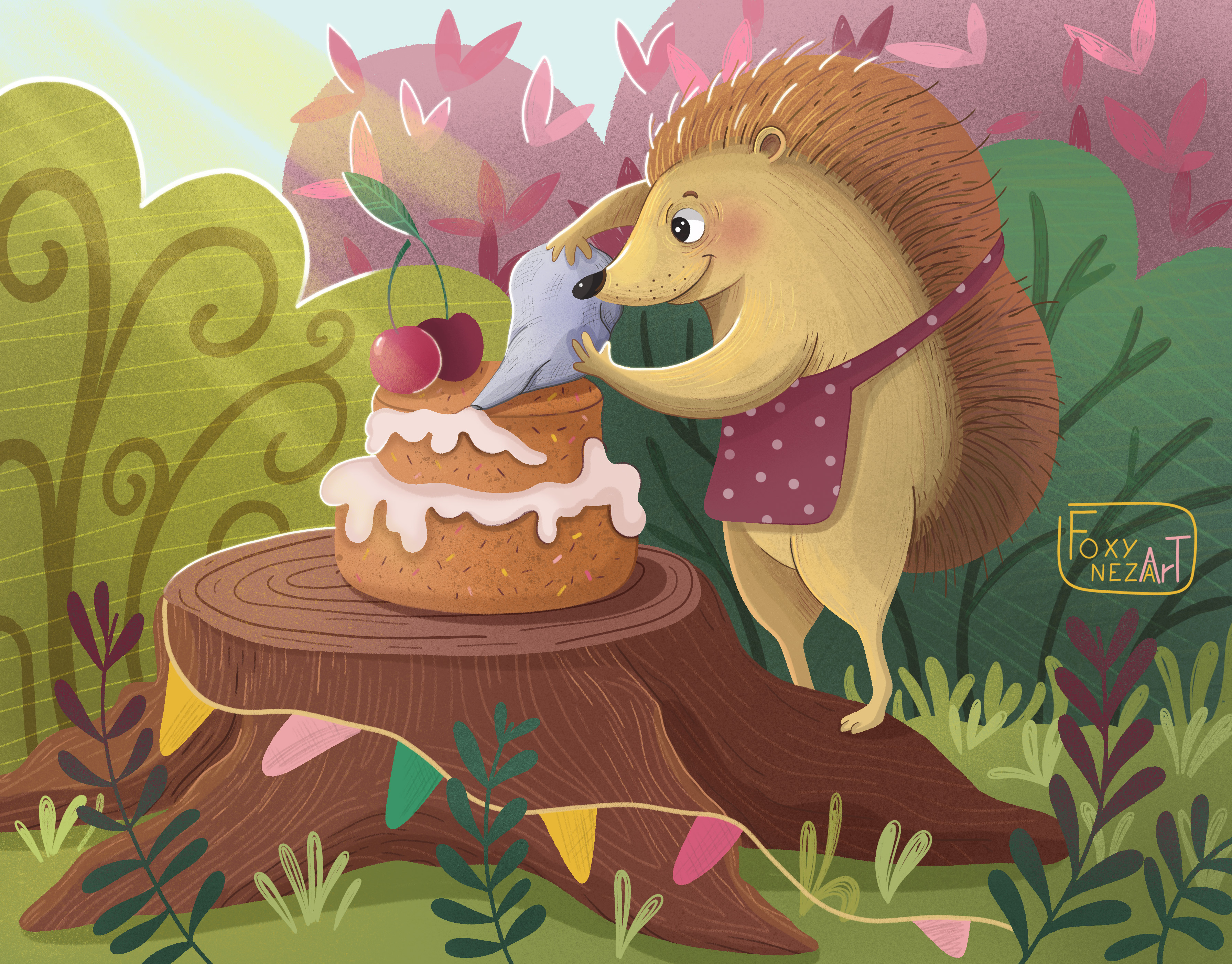 Ёж-тортодел