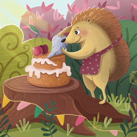 Ёж-тортодел