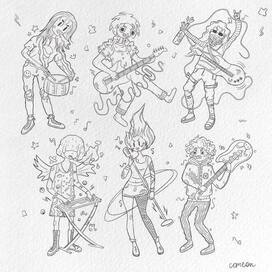 Персонажи для тату 