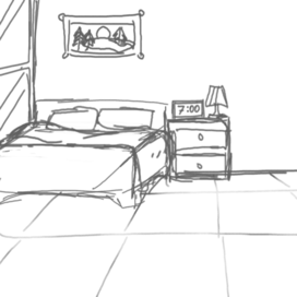 Набросок помещения