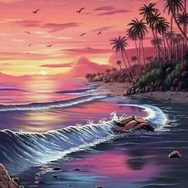 Тропический закат