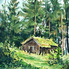 Лесной домик