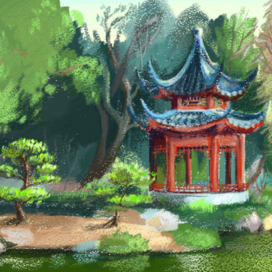 японский сад