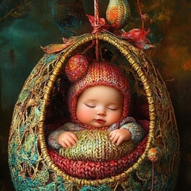 Малыш в коконе