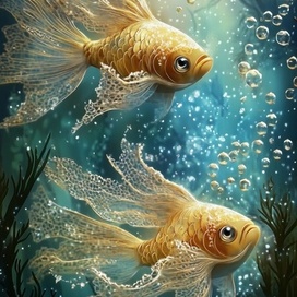 Золотые рыбки