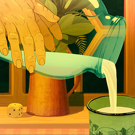 Мультфильм "Август, поздний час"