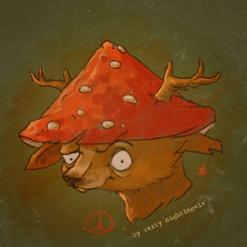 Аватар, маскот, иллюстрация.