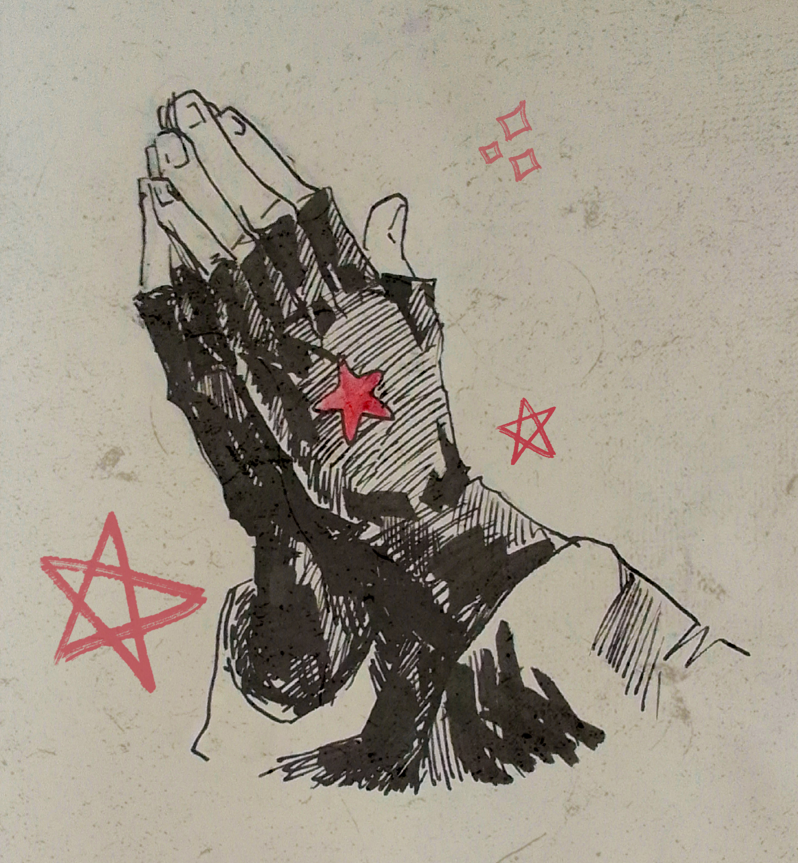 Иллюстрация пером и тушью. Аватар