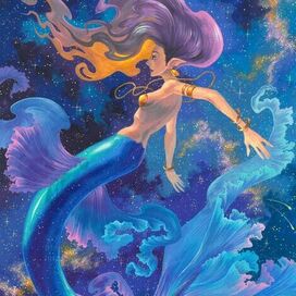 "Космический". Ирина А.Новикова