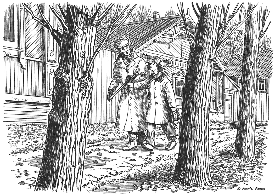 Кузнецк. 1966 год. Сыну купили ружьё.