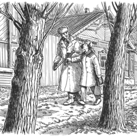 Кузнецк. 1966 год. Сыну купили ружьё.