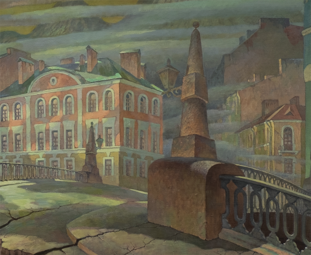 ВЕЧНЫЙ ГОРОД. САНКТ-ПЕТЕРБУРГ (фрагмент картины)